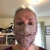 Fabric Face Mask - ready to go for a walk