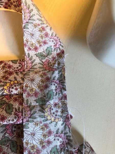 Fabric Face Mask - stitched in place