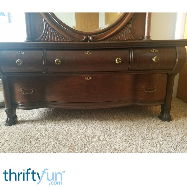Value of a Vintage Dresser? ThriftyFun