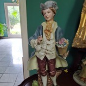 Identifying Ceramic Figurines - male figurine in 18th century dress