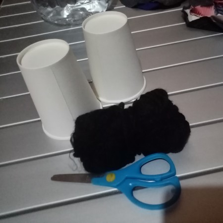 Paper Cup and String Telephone - supplies