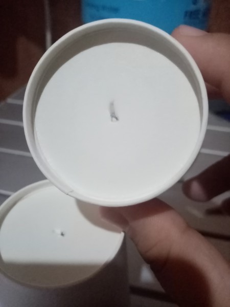 Paper Cup and String Telephone - hole in the bottom of the cups