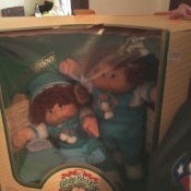 Selling Cabbage Patch Dolls - twin dolls in the box