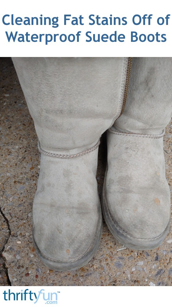 how to clean work boots suede