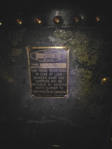 Value of an Antique Indestructo Steamer Trunk