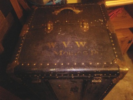 Value of an Antique Indestructo Steamer Trunk