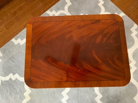 Value of a Vintage Lyre Game Table