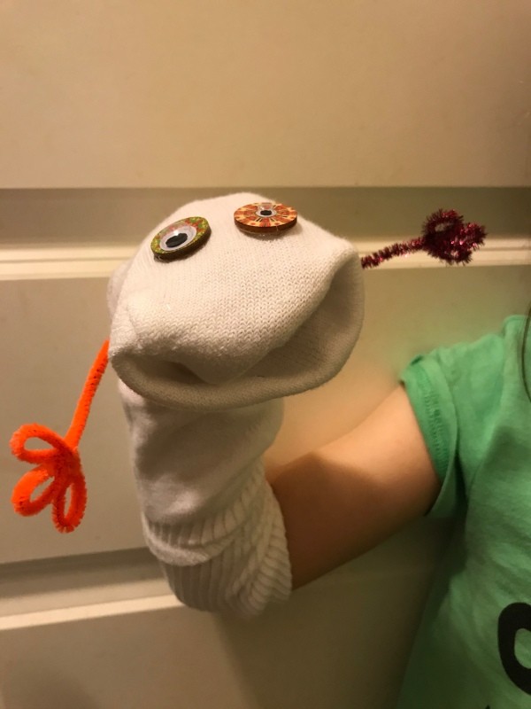 Making Simple Sock Puppet