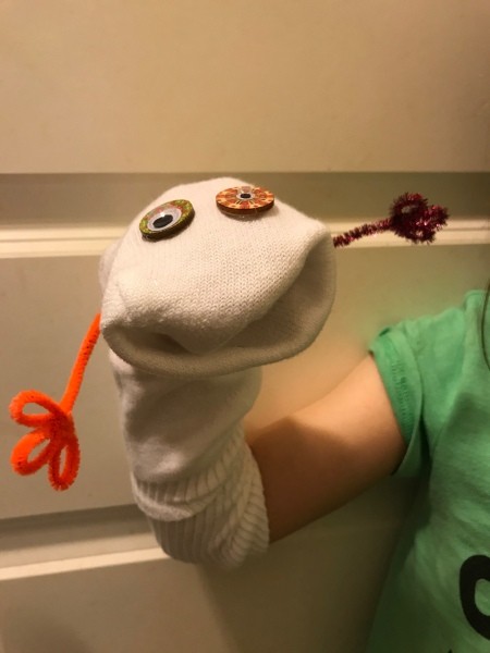 Making Simple Sock Puppet