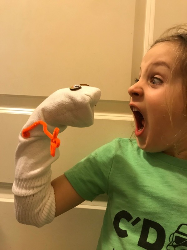 Making Simple Sock Puppet