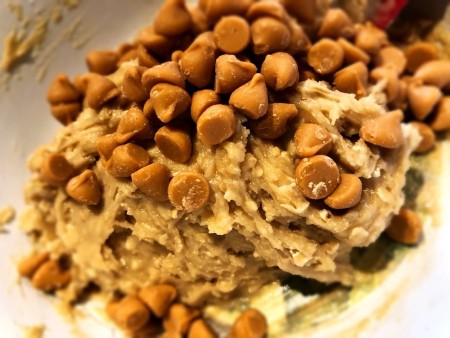 adding Butterscotch morsels to batter