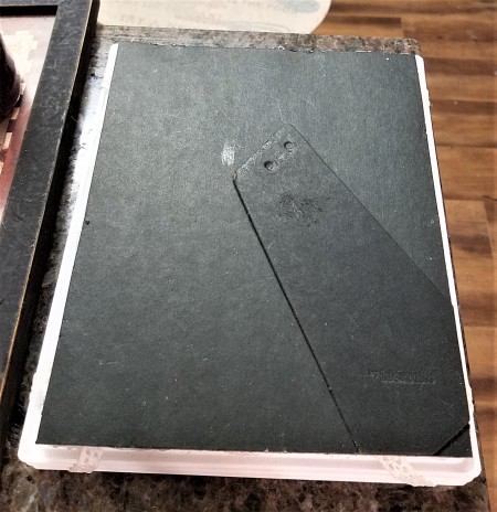 Protecting and Displaying Your Collection - back of the frames with stand