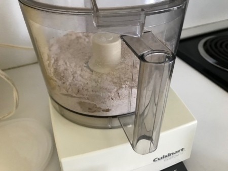 flour in Food Processor