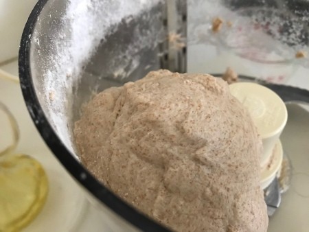 dough in Food Processor