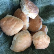 Biscuits in basket