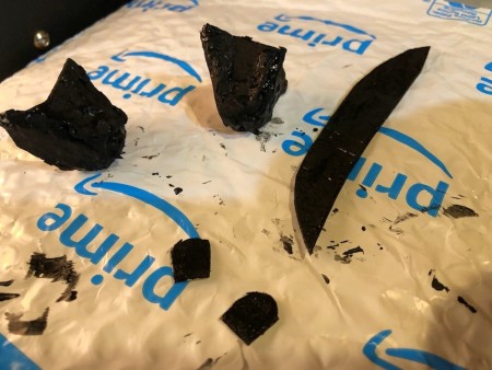 Egg Carton Panda - paint the arms, ears, and legs blak