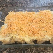 Burritos Incognito in baking dish