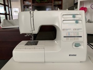 Kenmore Keeps Switching from Zig Zag to Straight Stitch - closeup of machine