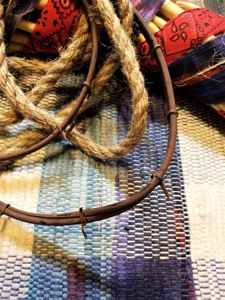 Spring Calving Season Cowboy/Cowgirl Wreath - rope and faux barded wire ready to attach