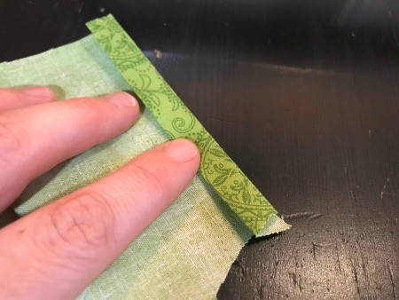 Non-Pleated Face Mask - second fold