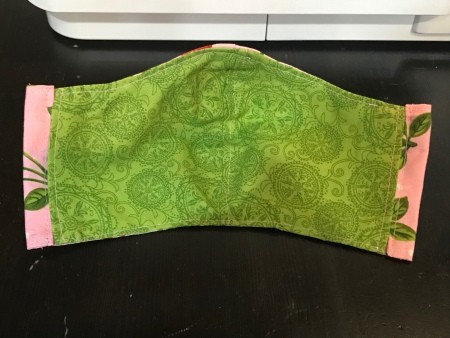 Non-Pleated Face Mask - repeat on the other side