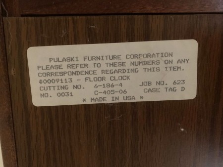 Value of a Grandfather Clock