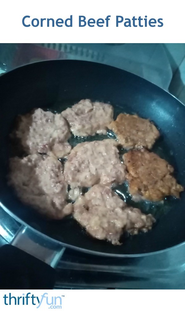 Corned Beef Patties ThriftyFun