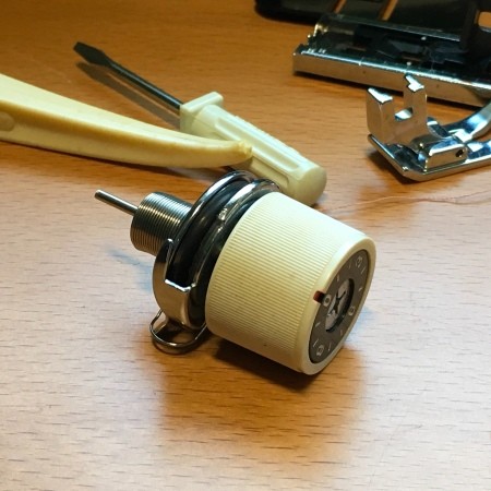 Reattaching Thread Tension Knob on a Kenmore Machine - knob
