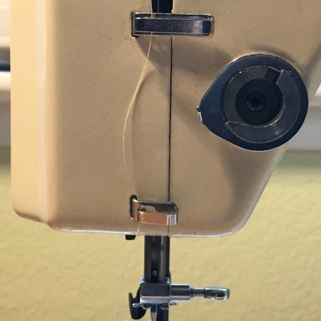 Reattaching Thread Tension Knob on a Kenmore Machine - knob attachment spot