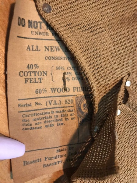 Age and Value of Older Bassett Chairs