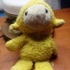 Identifying a Stuffed Lamb Toy - small yellow and white stuffed lamb toy