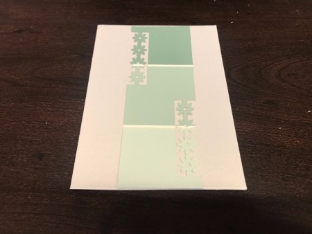 Simple Paint Chip Mother's Day Cards - different view of layout