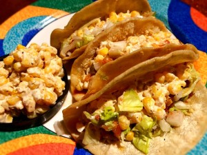 Mexican Street Corn Tacos