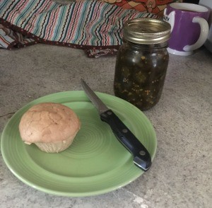 Buttermilk Muffin on plate