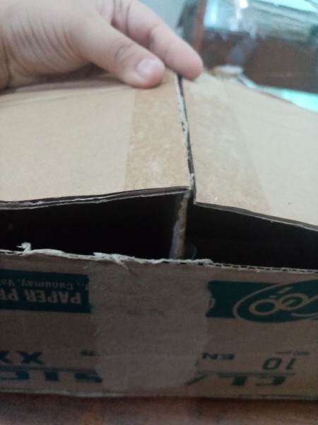 Home Shaped Money Bank - making the roof