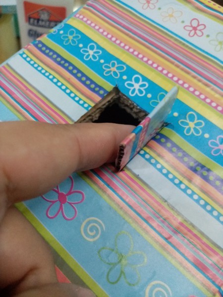 Home Shaped Money Bank - attach squares around the opening to make a chimney