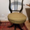 Identifying a Vintage Chair - round rather low seated chair with a almost harp shaped wooden back
