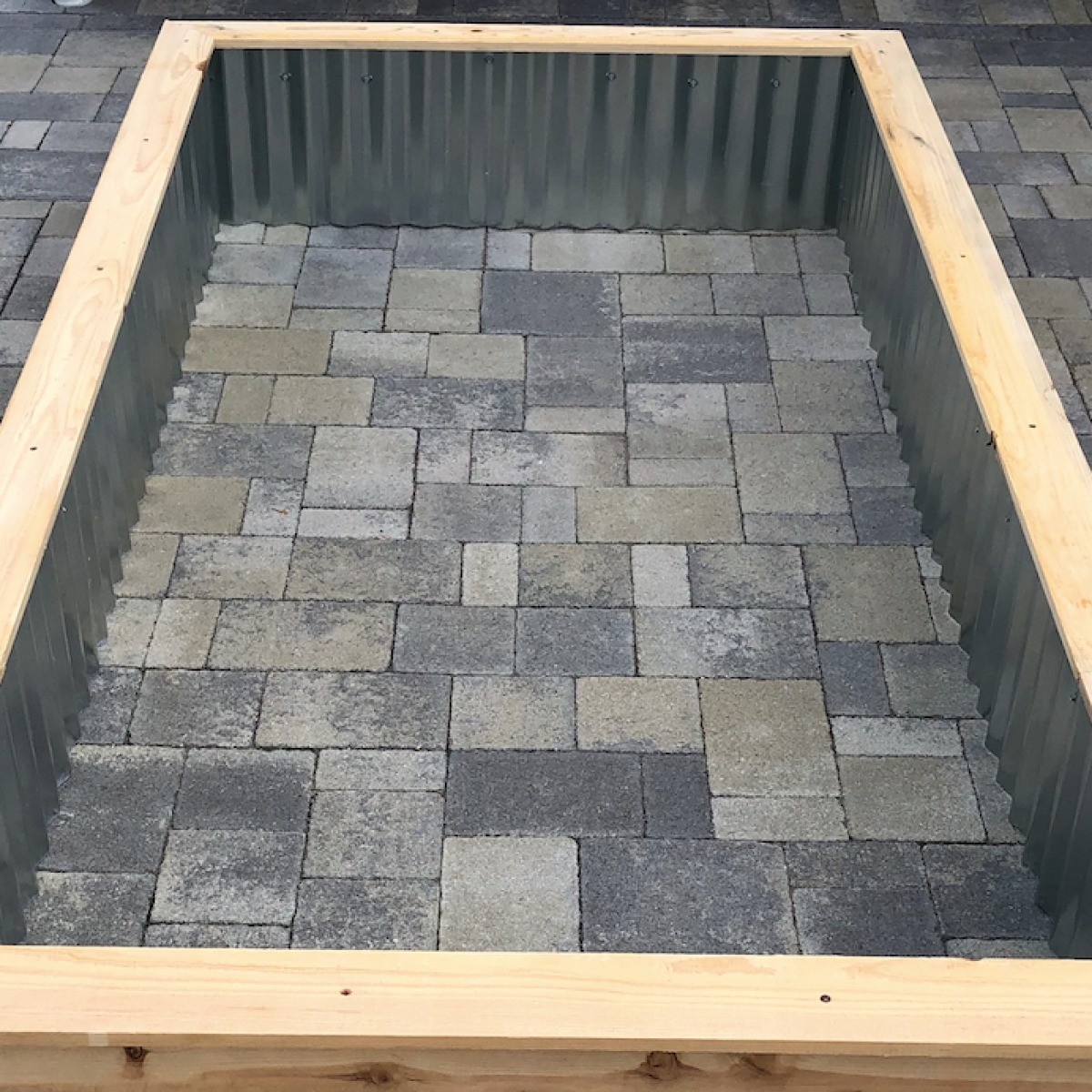 Galvanized Roofing Raised Bed | ThriftyFun