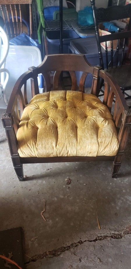 Value of a Vintage Tufted Chair