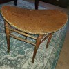 Identifying a Saddle Shaped Chair -  oval stool/chair row of brass studs around the edge