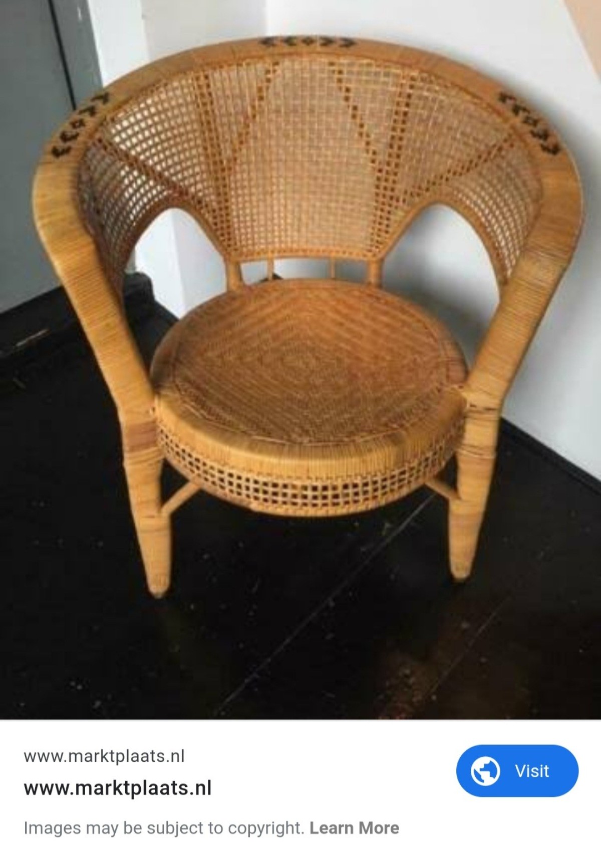 Value of a Vintage Wicker Chair? ThriftyFun