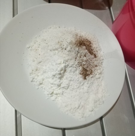 flour, salt & pepper