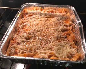 Homemade Baked Ziti with Veggies