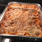 Homemade Baked Ziti with Veggies