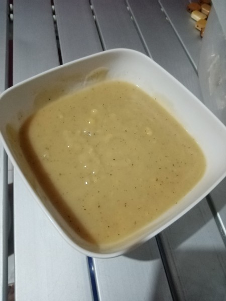 gravy in dish
