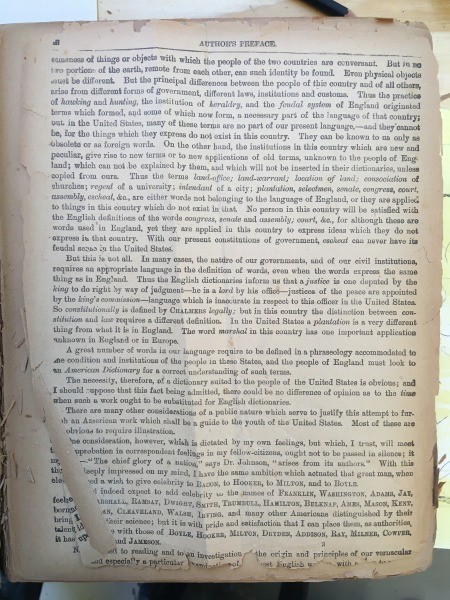 Value of an 1847 Webster's Dictionary