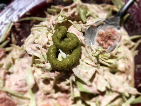 adding wasabi to mix
