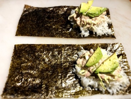 Avocado added to sheet