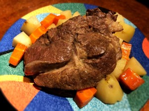 Instant Pot Pot Roast on plate