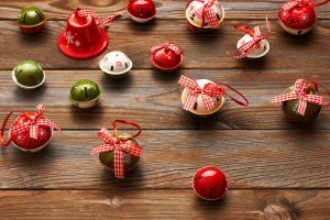 Jingle Bells ornaments.